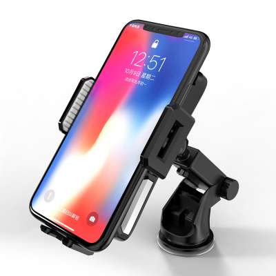 New Fast Wireless Car Charger Mount, Automatic Car charger wireless Infrared Sensing,  auto-clamping Car Holder mount