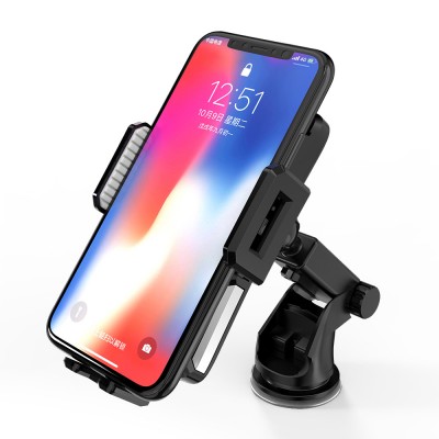 Car wireless charging mobile phone holder navigation bracket qi wireless charger vehicle dock